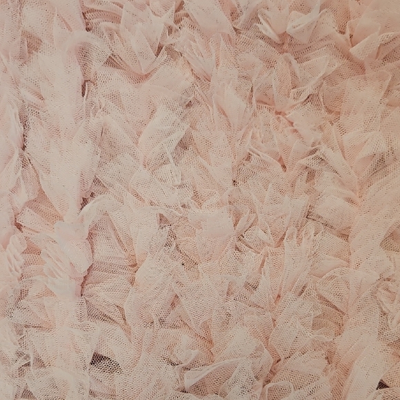 3X Pink Ruffled Crop Top - Picture 2 of 4